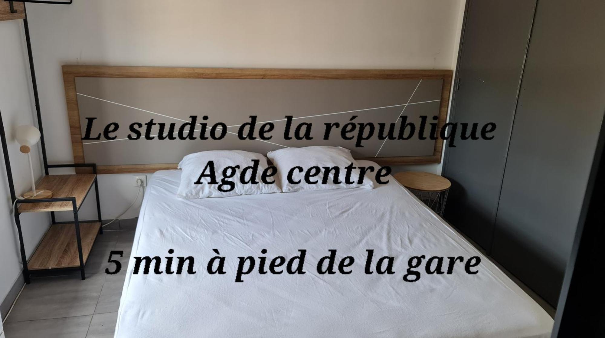 Le Studio De La Republique Agde Exteriör bild